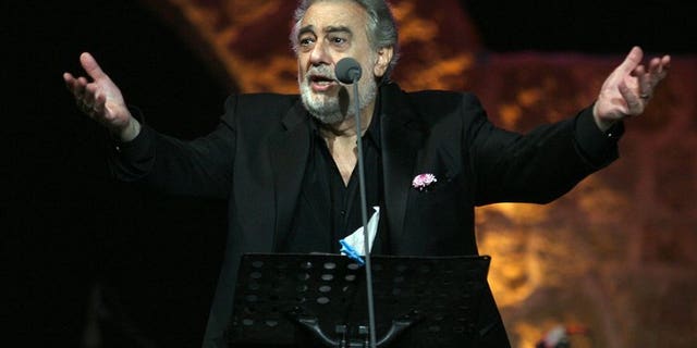 Spanish tenor Placido Domingo performs in Zouk Michael, Lebanon, on July 17, 2011. Domingo is being treated in a Madrid hospital for a pulmonary embolism, a blockage of an artery of the lungs, his agents said Tuesday.