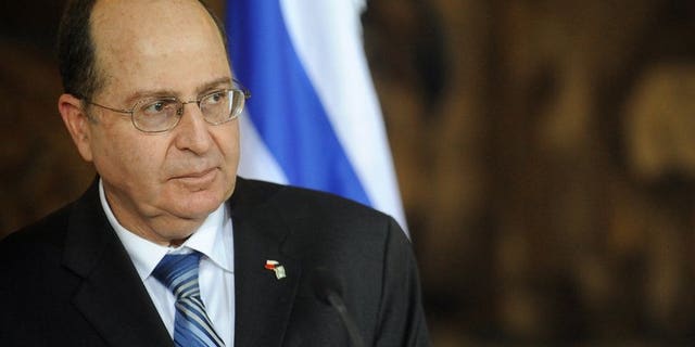 Israel's Defence Minister Moshe Yaalon delivers a speech on November 24, 2011. Israel's military is set to change to increase its "technological advantage" over other regional armies, Yaalon said on Thursday, while cutting away at costly traditional field forces.