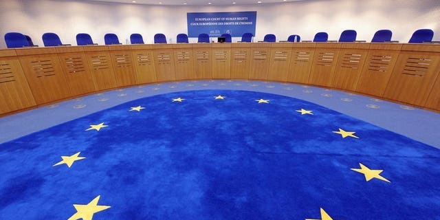 A general view of the European Court of Human Rights (ECHR) in Strasbourg, eastern France taken on August 28, 2012. Judges at the ECHR on Friday denied a British woman's bid for compensation for being wrongly imprisoned for killing her four-month-old son.