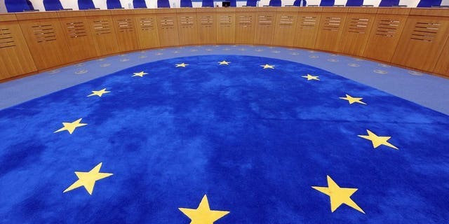 A general view of the European Court of Human Rights (ECHR) in Strasbourg, eastern France taken on August 28, 2012. Judges at the ECHR on Friday denied a British woman's bid for compensation for being wrongly imprisoned for killing her four-month-old son.