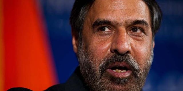 India's Commerce Minister Anand Sharma speaks at the US-India Business Council??s 36th Anniversary Leadership Summit on June 23, 2011 at the US Chamber of Commerce in Washington, DC. India is ready for talks with the United States on a bilateral investment treaty to reinvigorate commercial ties between the world's two biggest democracies, a report said.