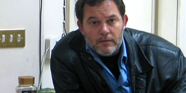 French journalist Didier Francois is seen in Baghdad, on March 11, 2005. Francois and Edouard Elias -- who were kidnapped shortly after arriving in Syria in June -- are alive and Paris is working for their release, according to Defence Minister Jean-Yves Le Drian.