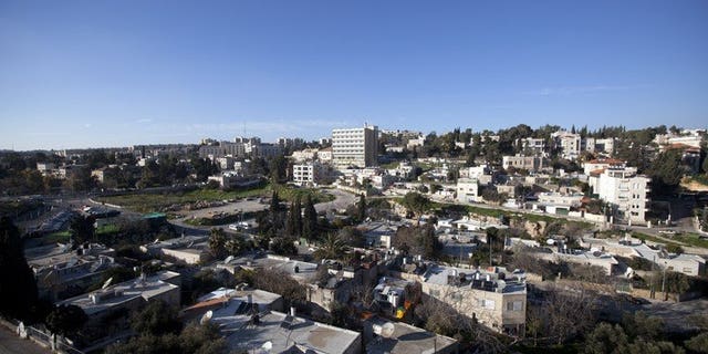 The Sheikh Jarrah neighborhood in mostly Arab east Jerusalem on February 20, 2013. An Israeli court said Sunday it has jailed for 30 months two senior Hamas members who took refugee inside Red Cross east Jerusalem offices in Sheikh Jarrah for a year and a half.
