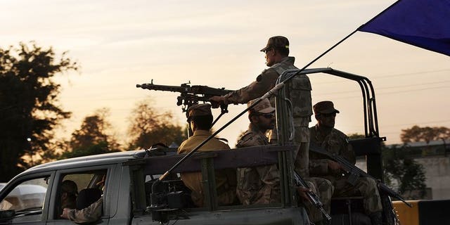 Pakistani army troops deploy in the Khyber Pakhtunkhwa Province on May 9, 2013. Pakistani authorities on Thursday found the bodies of 20 militants killed by military bombs in a restive tribal area earlier this week, an official said.