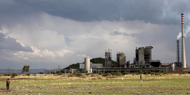 Part of the Lonmin platinum mine in Marikana, South Africa, pictured on October 30, 2012. A worker at the mine has been shot dead, police said, in the latest violence to hit the country's restive northwestern platinum belt.