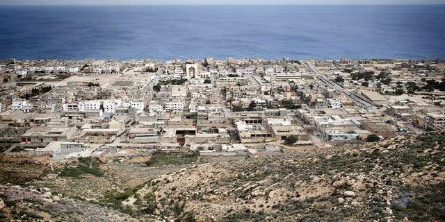 The eastern Libyan town of Derna on March 15, 2011. A Libyan army officer was shot dead in Derna, while another was seriously wounded in a second attack in Benghazi, a security official said Thursday.