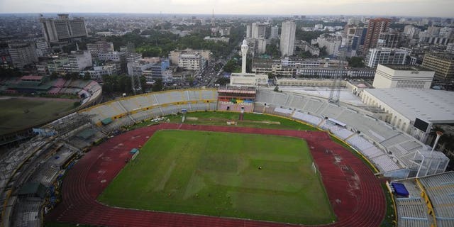 A general view of the Bangabandhu National Stadium in the Banladeshi capital Dhaka on September 20, 2010. The International Cricket Council (ICC) said Tuesday seven people have been charged over matching-fixing in the Bangladesh Premier League and another two were charged for failing to report corruption in the game.