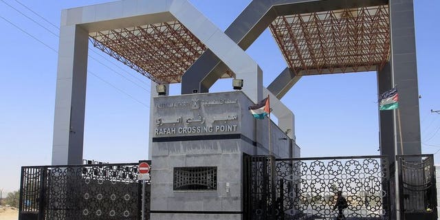 The Rafah crossing point with Egypt in the southern Gaza Strip, on July 5, 2013. Egyptian authorities have closed the Rafah border crossing with the Gaza Strip "indefinitely" for security reasons after a day of deadly violence nationwide," a security official told AFP.