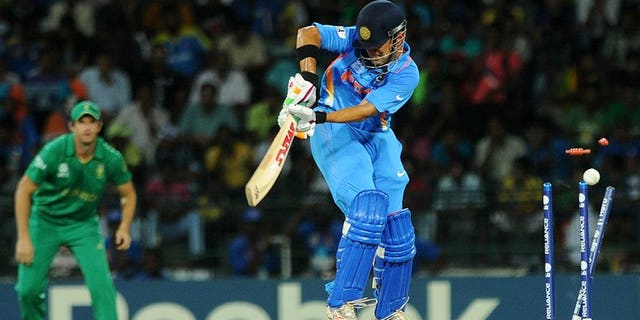 Indian cricketer Gautam Gambhir at the R.Premadasa International Cricket Stadium in Colombo on October 2, 2012. India batsman Gautam Gambhir is to play for Essex for the remainder of the season, the English county announced Thursday.