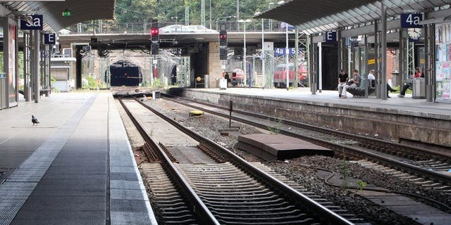 This file photo shows the main railway station in Mainz, western Germany, pictured on August 12, 2013. Al-Qaeda is plotting attacks on Europe's high-speed rail network, German mass circulation daily Bild reported on Monday, citing intelligence sources.