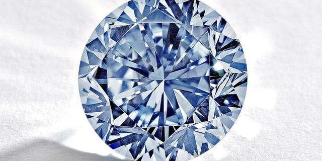 A rare round blue diamond will go under the hammer in Hong Kong in October, with auctioneers hoping the sale will fetch a record-breaking $19 million despite fears over the slowing Chinese economy.