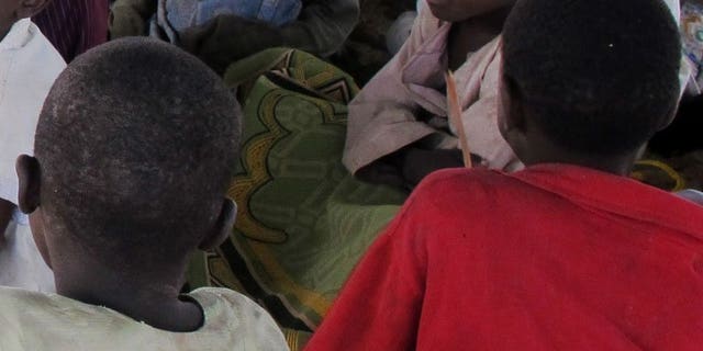 File picture of Nigerian children. Nigerian authorities have rescued 25 children from an illegal orphanage where they were being kept inside a single room and being offered for sale, officials said Friday, the country's latest case of child trafficking.