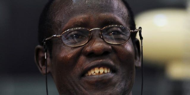 James Wani Igga delivers a speech in Juba on June 11, 2013. South Sudan President Salva Kiir named veteran ex-rebel commander Igga to be his deputy Friday, succeeding the controversial former vice-president Riek Machar, state radio said.