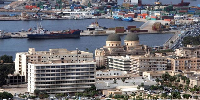 A general view of the eastern Libyan port city of Benghazi on the Mediterranean Sea on November 1, 2012. Gunmen killed a Libyan army colonel in a drive-by shooting on Friday after he left a mosque in the eastern city of Benghazi, a security source told AFP.