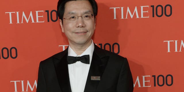Kai-Fu Lee, a former head of Google China, pictured during the Time 100 Gala event, at Lincoln Center in New York, on April 23, 2013. Lee received a huge outpouring of sympathy on Friday after he announced online that he has cancer.