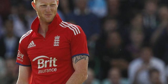 England's Ben Stokes at The Oval cricket ground in London on June 25, 2013. Promising England players such as Stokes can use the ongoing one-dayers against Australia to press their Ashes squad claims, according to bowling coach David Saker.