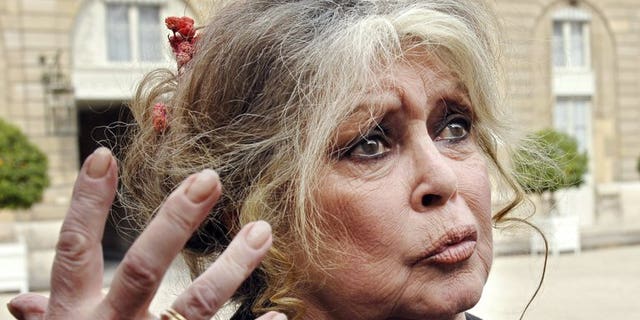 French animal rights activist Brigitte Bardot, pictured on September 27, 2007, on Wednesday called Romanian President Traian Basescu a "tyrant" for backing a law allowing stray dogs to be put down.