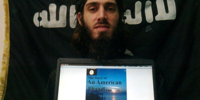 A handout photo from the IntelCenter shows American extremist Omar Hammami on May 23, 2012. Hammami, who was reported killed in Somalia, switched a mundane life in Alabama for a spot in the global Jihad, earning a $5 million bounty on his head from the US but eventually falling foul of his fellow fighters.