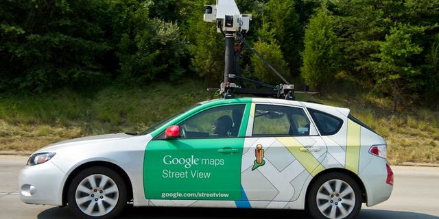 A Google Street View drives near Centreville, Virginia, in the United States on June 28, 2012. A driver collecting video data for internet giant Google's Street View feature in Indonesia slammed into two vehicles after trying to flee responsibility for an earlier crash, police said Saturday.