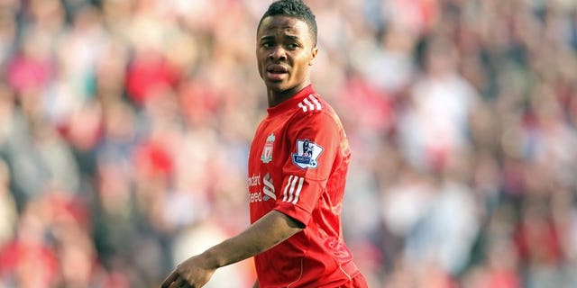 Liverpool winger Raheem Sterling, pictured on March 24, 2012, was found not guilty of assault on Friday when the case collapsed after his former girlfriend gave "disappointing" evidence.