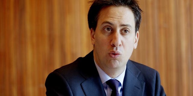 Ed Miliband leader of the British Labour Party in Oslo on May 13, 2011. The party kicked off its annual conference Sunday with its leader under pressure amid sliding poll ratings 18 months before a general election.