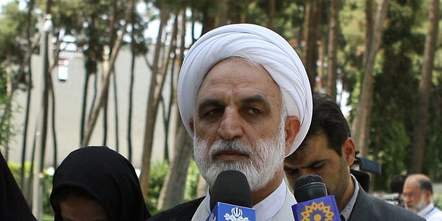 Iran's top prosecutor general Gholam Hossein Mohseni Ejei is pictured in Tehran on June 24, 2009.