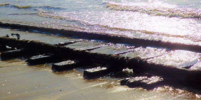 The tracks were used during World War I.