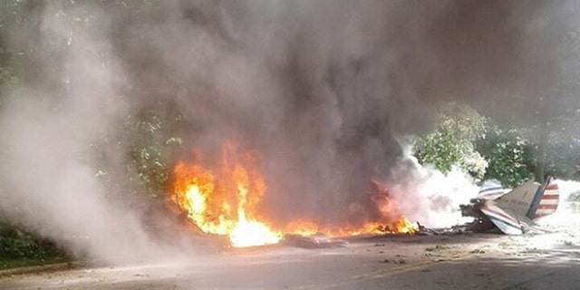 A pilot who died when a small vintage airplane crashed in a wooded residential area in suburban New York has been identified as a U.S. Naval Academy graduate. Ken Johansen was killed in the crash of the World War II-era plane Wednesday in Melville, Long Island. (vsherriv)