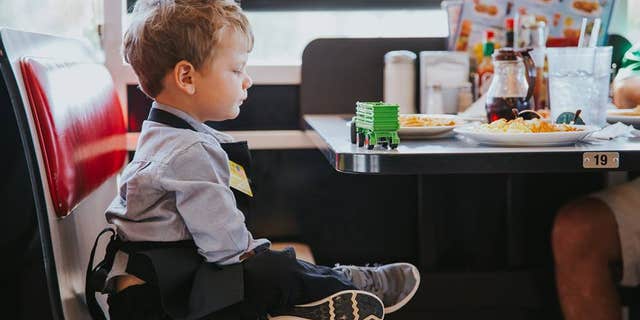 Lawson has loved Waffle House "since he began eating solid food," according to his mom, Natalie.