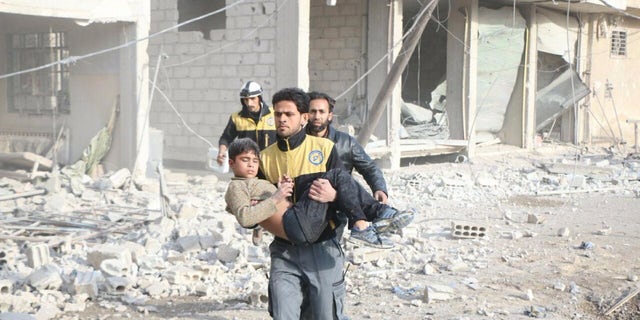 Children make up more than half the population in Eastern Ghouta, and are among the casualties.