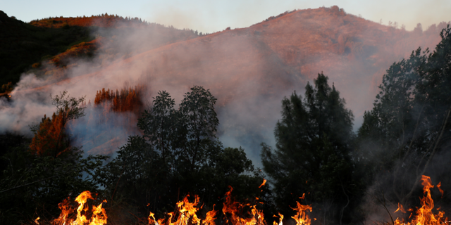 Voluntary evacuations were ordered following a wildfire in Big Bear, California. In 2016 alone, 5,762 wildfires burned in California, according to CA.gov.
