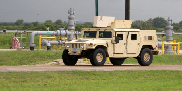 A U.S. Army soldier has been charged after three Humvees were destroyed.