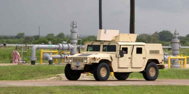 A U.S. Army soldier has been charged after three Humvees were destroyed.