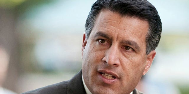 Sept. 25, 2011: Nevada Gov. Brian Sandoval speaks during a memorial service in Reno, Nev.