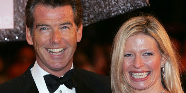 Peirce Brosnan and his daughter Charlotte in 2006.