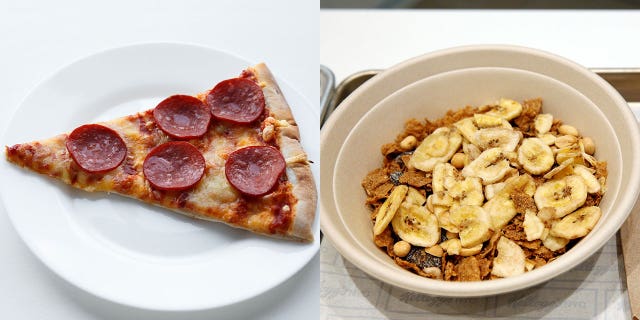 A dietitian recently claimed that pizza could be more nutritious than breakfast cereal, but another nutritionist says it's not always true.