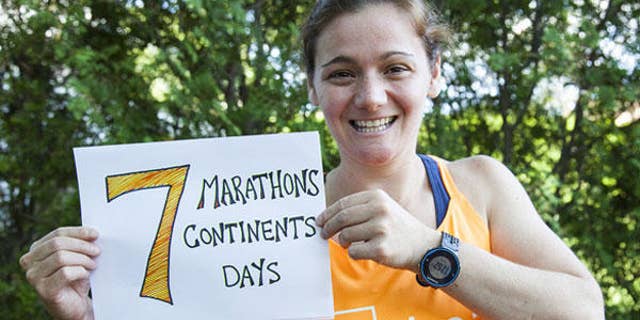 Becca Pizzi has upped her training into an already busy life to take on the World Marathon Challenge.