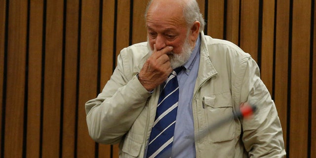 The father of Reeva Steenkamp told the South African court that he wants Oscar Pistorius “to pay for what he did.”