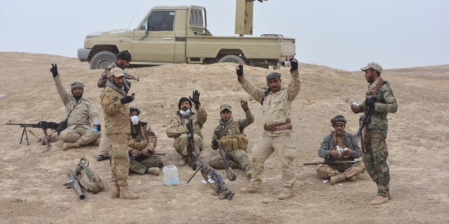 Popular Mobilization Forces (PMF) fighting ISIS across Iraq.