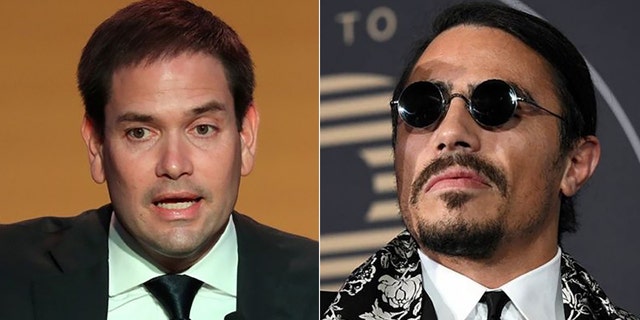 Sen. Marco Rubio blasted Salt Bae after the chef appeared in a video with Nicolas Maduro.