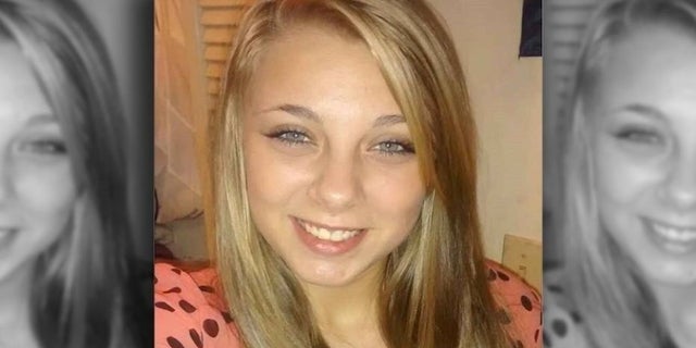 Kaylee Muthart, 20, is blind after she gouged her eyes out while hallucinating in February.