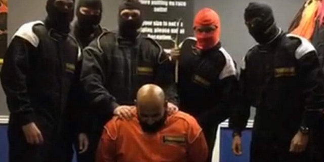 Six staff from HSBC were fired after a video appeared online showing them taking part in a mock Islamic State style killing.