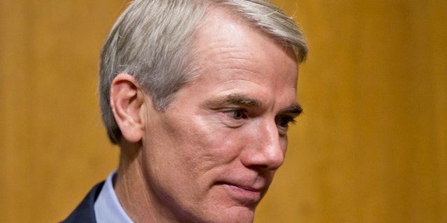 Nov. 6, 2013: Sen. Rob Portman, R-Ohio is seen on Capitol Hill in Washington.