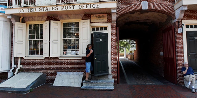 July 26: A man goes in the United States Post Office that predates the American colonies and is on the Postal Service's list of branches that could close.