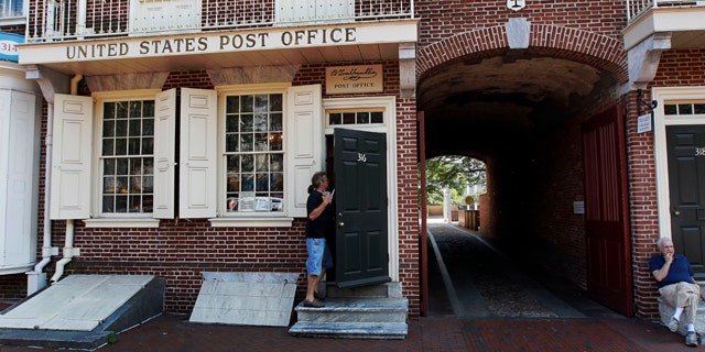 July 26: A man goes in the United States Post Office that predates the American colonies and is on the Postal Service's list of branches that could close.