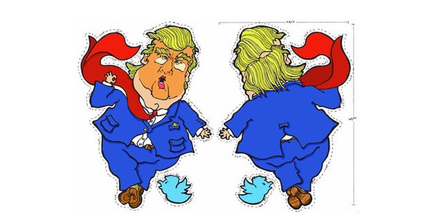 The artist behind "Presidential Pin Cushion" is also selling fabric cutouts on her Etsy page so others can make there own, smaller version of her work.