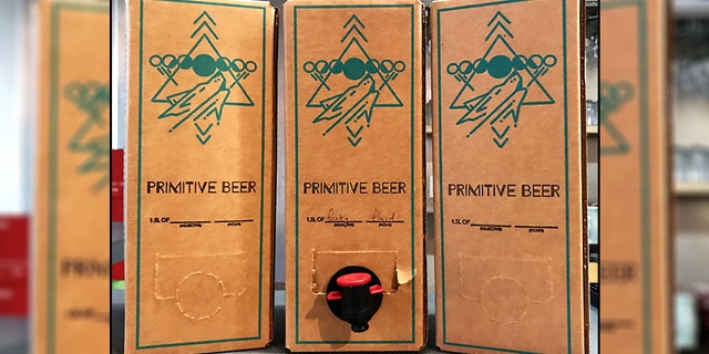 A new taproom in Colorado plans to sell their flat Belgian-style ale in boxes.