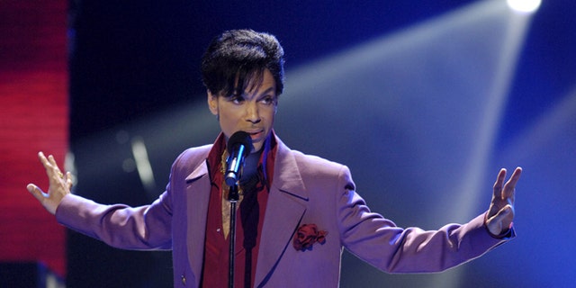 May 24, 2006. Singer Prince performs in a surprise appearance on "American Idol."