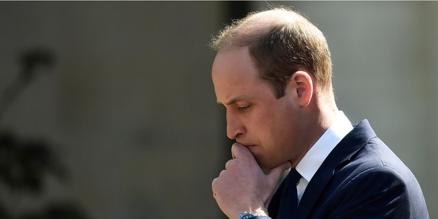 Prince William is second in line to the throne.