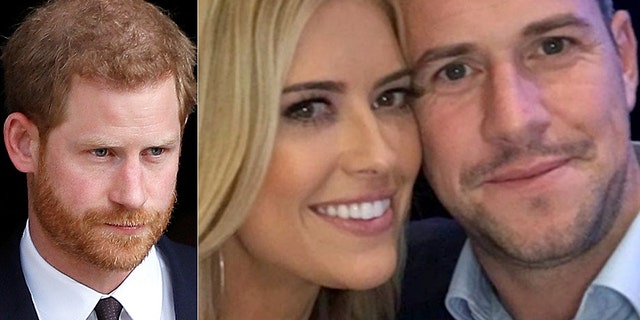 British TV host Ant Anstead (right) said he texted Prince Harry to get some much-needed advice on dating an American like "Flip or Flop" star Christina El Moussa.